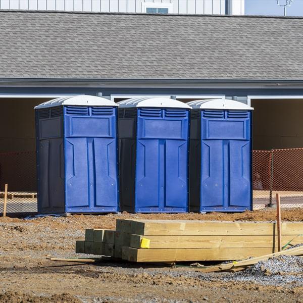 Heavy-duty construction site porta potty in London, Kentucky